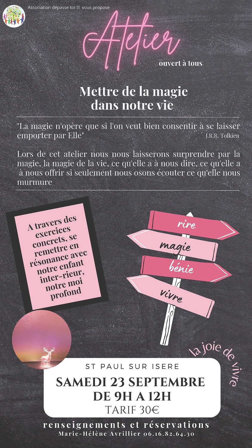 mettre d la magie dans notre vie