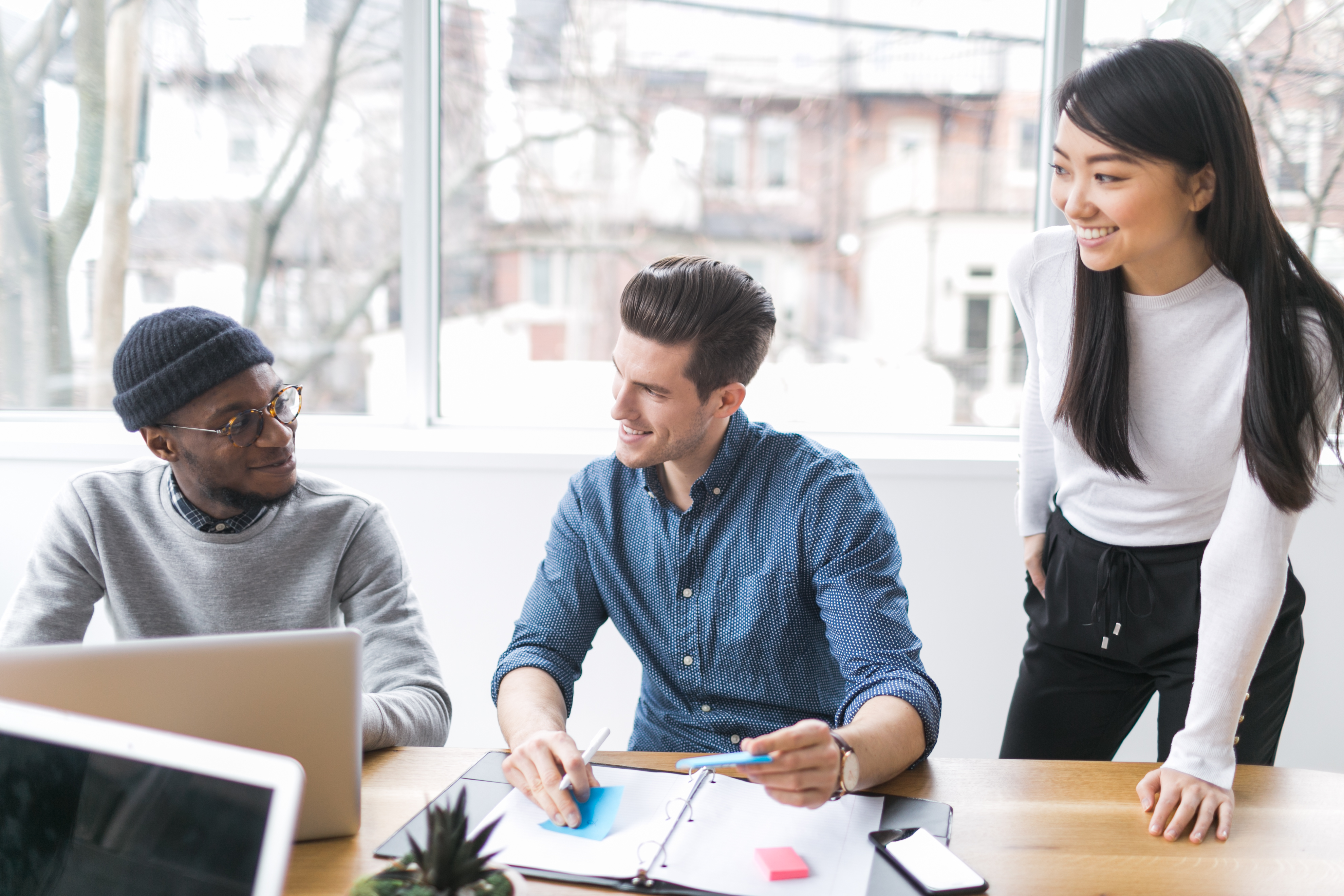 vecteezy young professionals working in an office 1102730